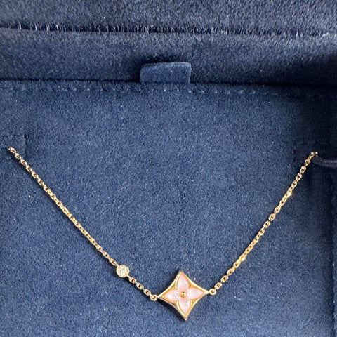 LOUIS VUITTON Color Blossom BB Star Pink Gold Bracelet Golden
