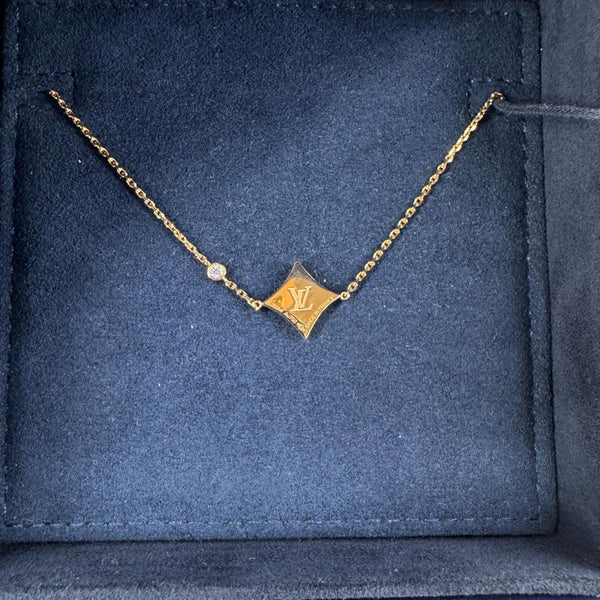 LOUIS VUITTON Color Blossom BB Star Pink Gold Bracelet Golden