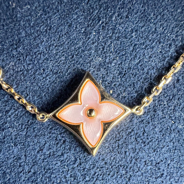 LOUIS VUITTON Color Blossom BB Star Pink Gold Bracelet Golden