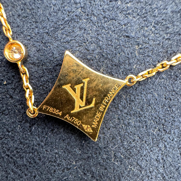 LOUIS VUITTON Color Blossom BB Star Pink Gold Bracelet Golden