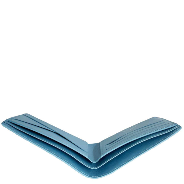 LOUIS VUITTON x YK Taurillon Leather Multiple Wallet Blue