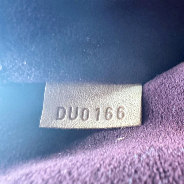 LOUIS VUITTON Melie Monogram Canvas Hobo Bag Brown