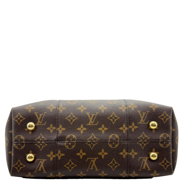 LOUIS VUITTON Melie Monogram Canvas Hobo Bag Brown