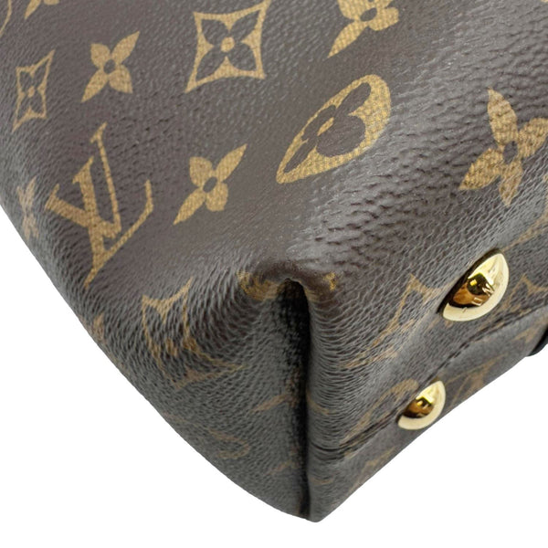 LOUIS VUITTON Melie Monogram Canvas Hobo Bag Brown