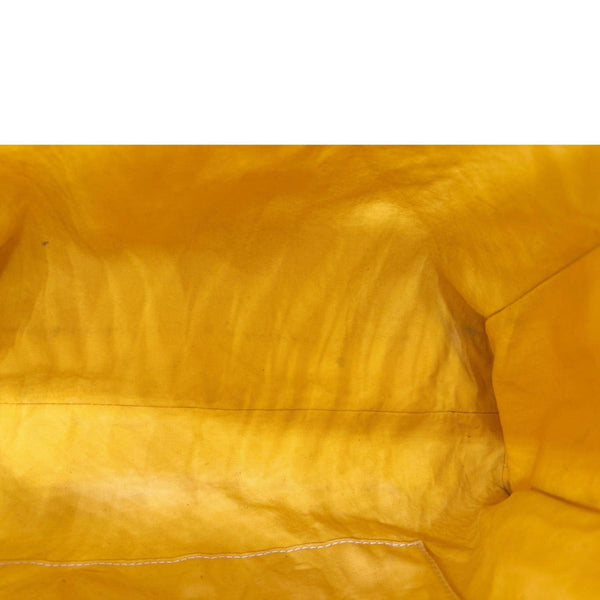 GOYARD Voltaire III Chevron Print Canvas Tote Bag Black