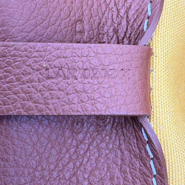 GOYARD Voltaire III Chevron Print Canvas Tote Bag Black