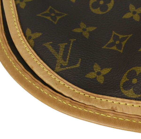 LOUIS VUITTON Monogram Canvas Garment Cover Brown corner side look