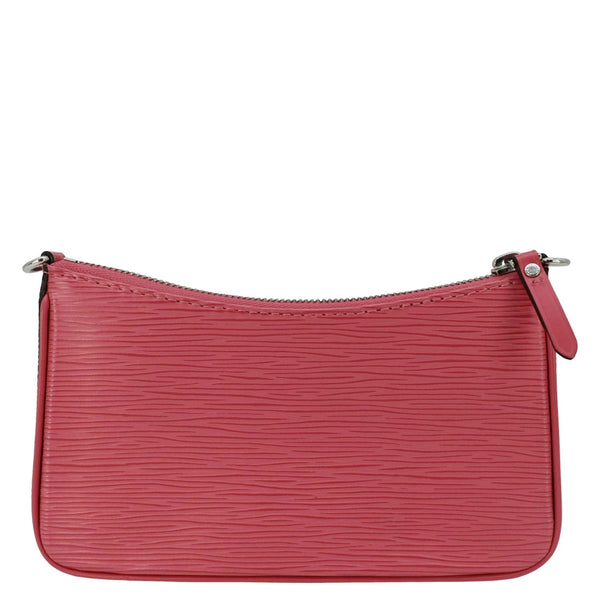 LV Easy Pouch On Strap Epi Leather Shoulder Bag Pouch Pink back look
