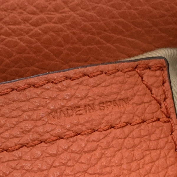 CHLOE Marcie Leather Crossbody Bag Orange