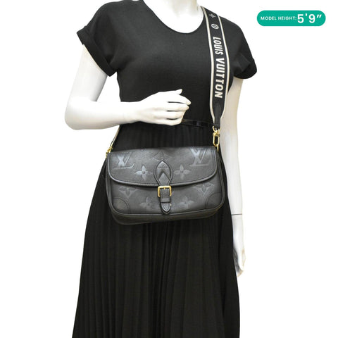 LOUIS VUITTON Diane Empreinte Leather dummy look