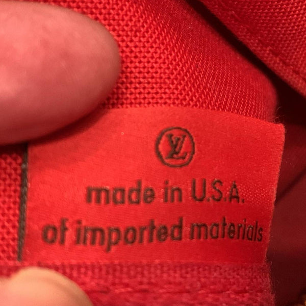 LOUIS VUITTON Favorite MM Damier Ebene Crossbody Bag Brown