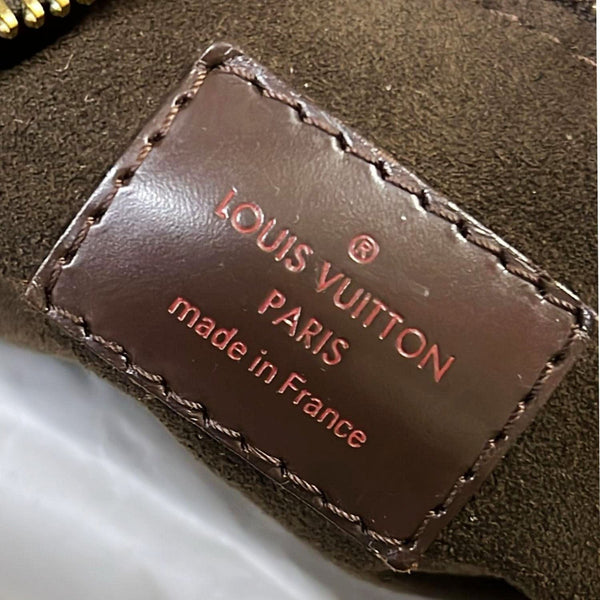 LOUIS VUITTON Portobello PM Damier Ebene Shoulder Bag Brown