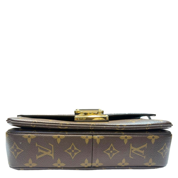 LOUIS VUITTON Marceau Monogram Canvas Shoulder Bag Black