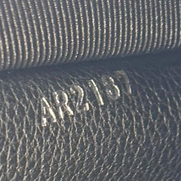 LOUIS VUITTON Lockme II BB Pebbled Leather Shoulder Bag Black