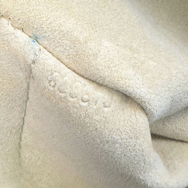 LOUIS VUITTON Hampstead PM Damier Azur Shoulder Bag White