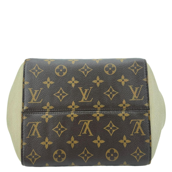 LOUIS VUITTON Fold Monogram Canvas Tote Bag Red