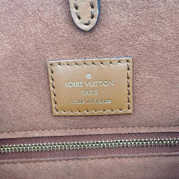 LOUIS VUITTON Fold Monogram Canvas Tote Bag Red