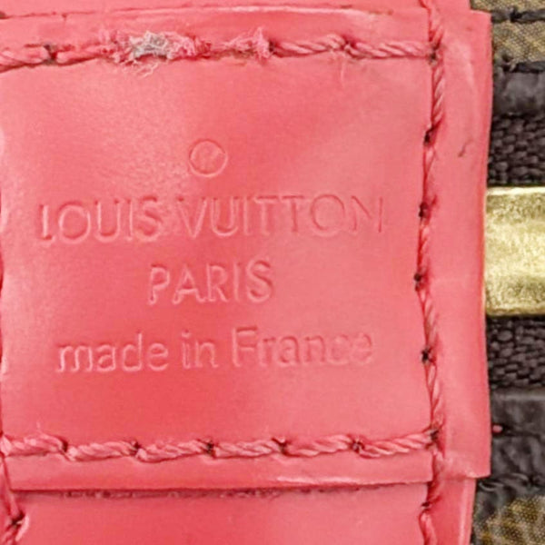 LOUIS VUITTON Totem Alma BB Monogram Canvas Satchel Bag Flamingo