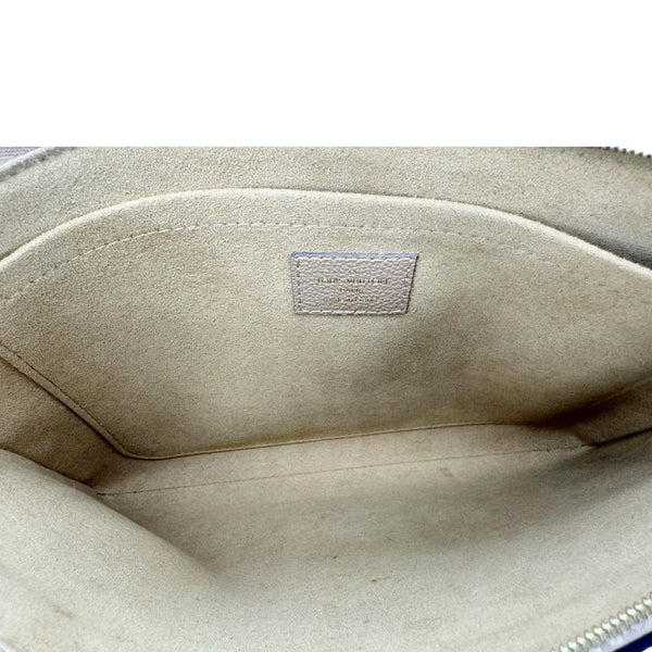 LOUIS VUITTON Daily Pouch Monogram Canvas Clutch Brown