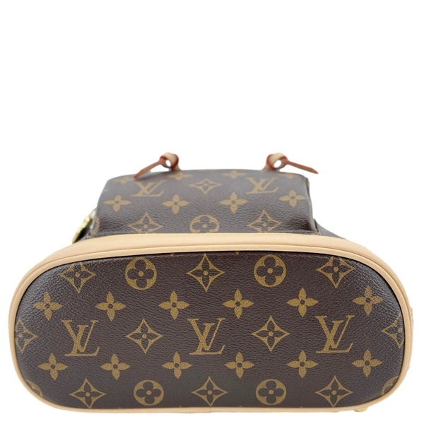 LOUIS VUITTON Montsouris Monogram Canvas Backpack Brown