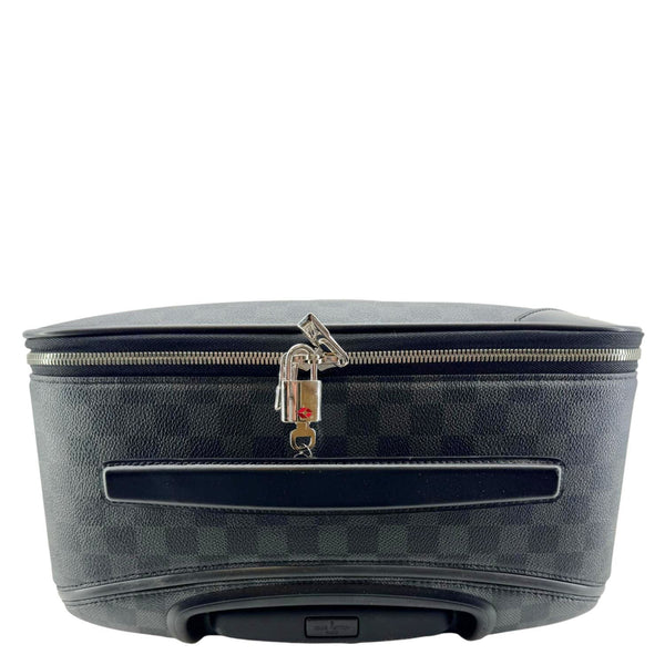 LOUIS VUITTON Pegase 55 Damier Graphite Business Suitcase Travel Bag Black