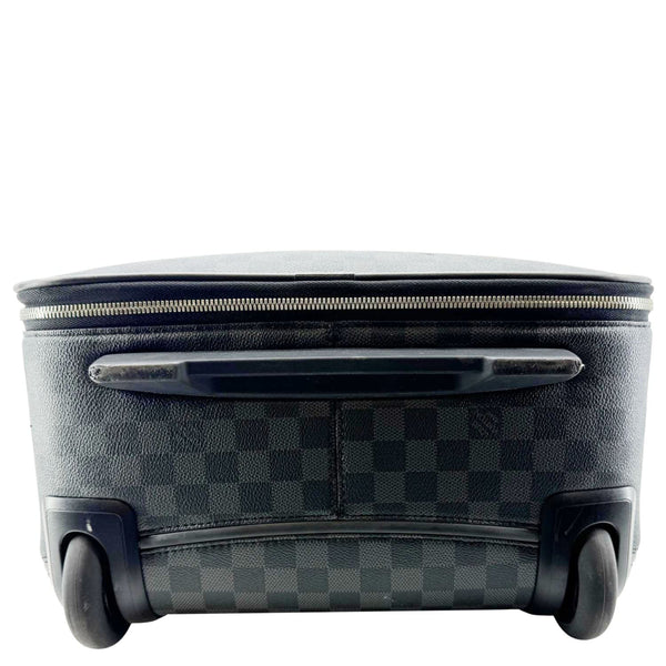 LOUIS VUITTON Pegase 55 Damier Graphite Business Suitcase Travel Bag Black