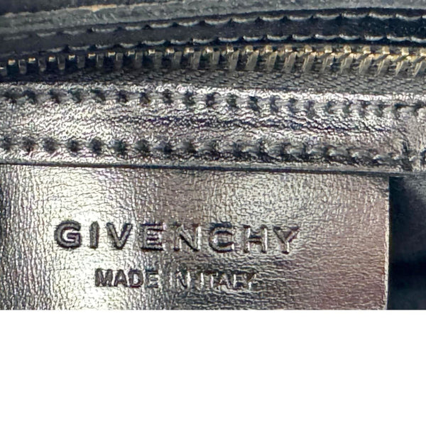 GIVENCHY Antigona Small Box Calfskin Leather Satchel Shoulder Bag Black