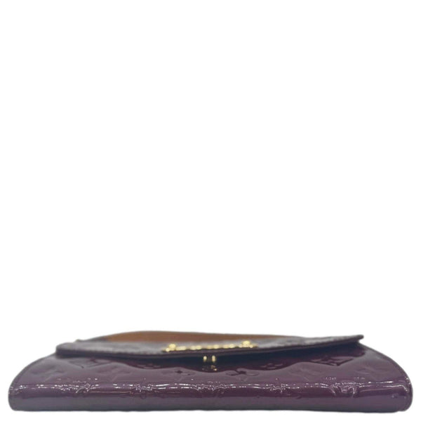 LOUIS VUITTON Sunset Boulevard Monogram Vernis Shoulder Bag Dark Purple