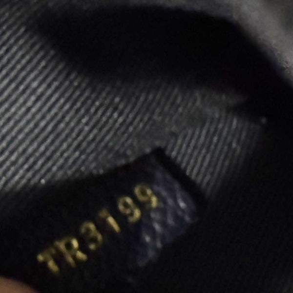 LOUIS VUITTON Sully PM Monogram Empreinte Leather Shoulder Bag Marine Rouge