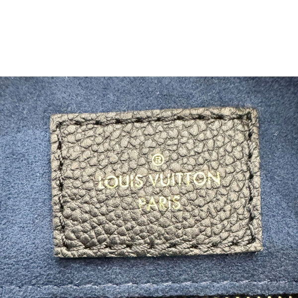 LOUIS VUITTON Carryall MM Empreinte Leather Shoulder Bag Black