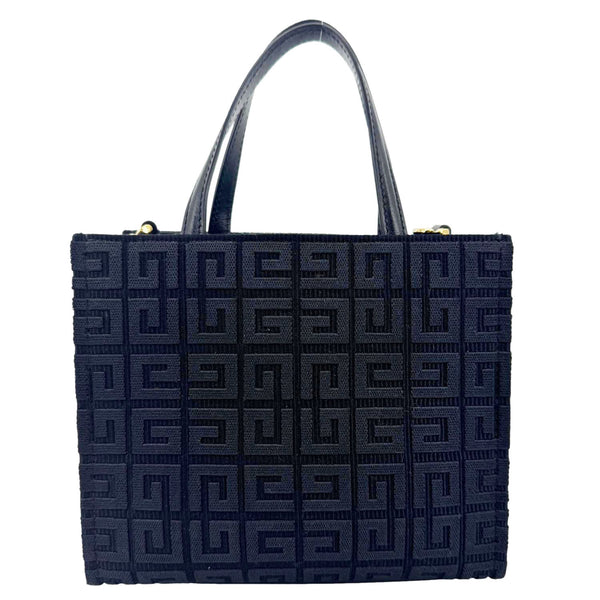 GIVENCHY Mini 4G Canvas Tote shopping Bag Black