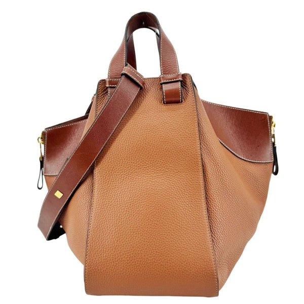 LOEWE Hammock Calfskin Leather Shoulder Bag Brown