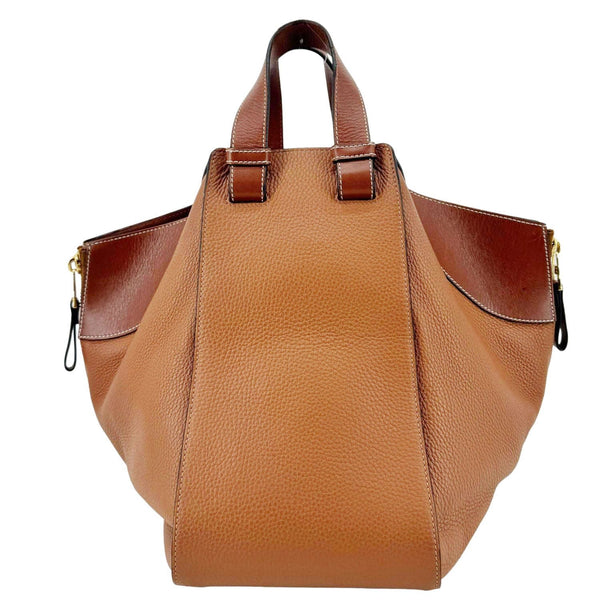 LOEWE Hammock Calfskin Leather Shoulder Bag Brown