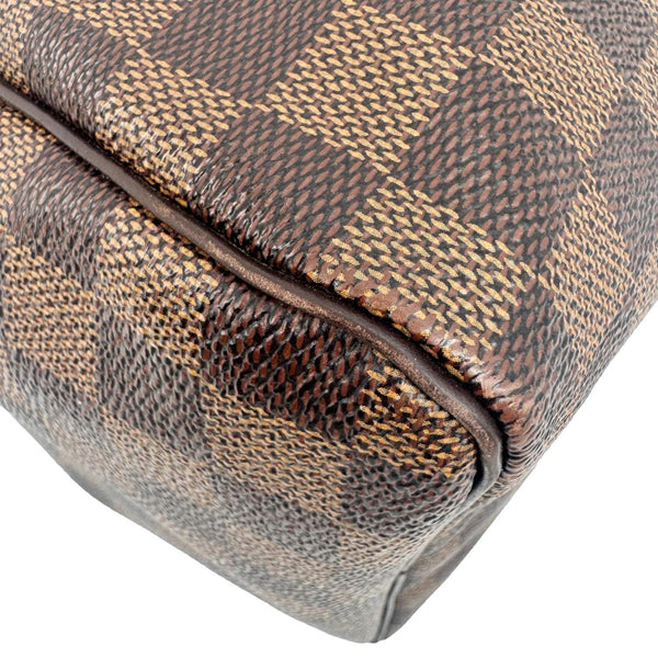 LOUIS VUITTON Speedy 30 Damier Ebene Satchel Bag Brown