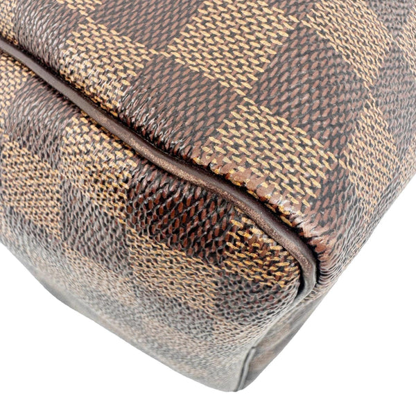 LOUIS VUITTON Speedy 30 Damier Ebene Satchel Bag Brown