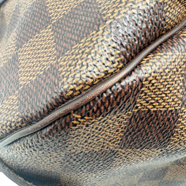 LOUIS VUITTON Speedy 30 Damier Ebene Satchel Bag Brown