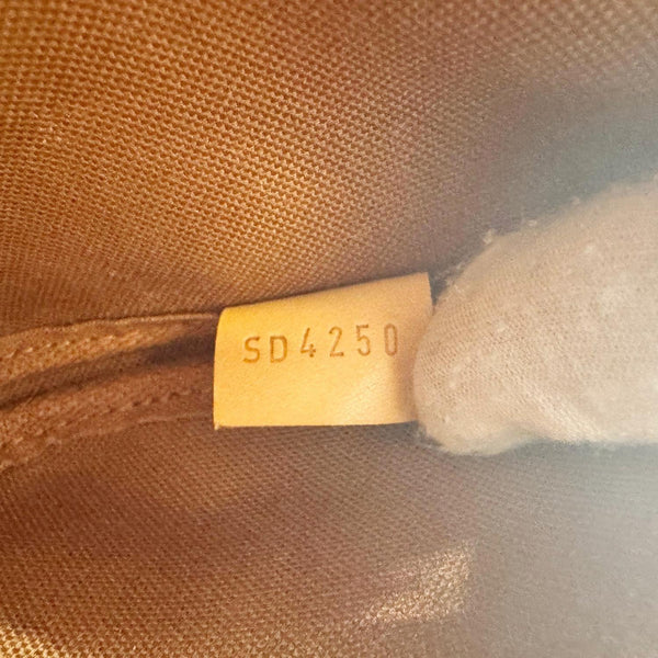 LOUIS VUITTON Multi Pochette Accessoires Monogram Canvas Crossbody Bag Brown