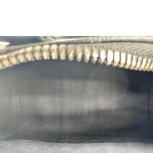 LOUIS VUITTON Keepall 25 Bandouliere Monogram Eclipse Reverse Canvas Satchel Bag Black