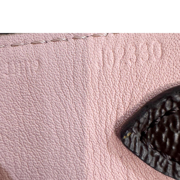 LOUIS VUITTON Bandouliere Monogram Canvas Shoulder Strap Rose Ballerine