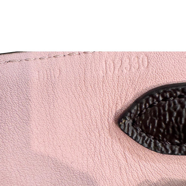 LOUIS VUITTON Bandouliere Monogram Canvas Shoulder Strap Rose Ballerine