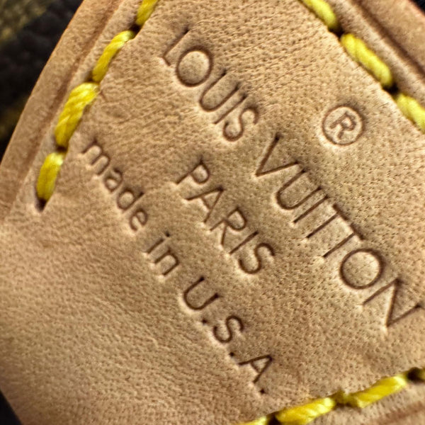 LOUIS VUITTON Pochette Accessoires Monogram Canvas Shoulder Bag Brown