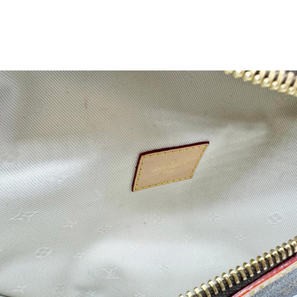 LOUIS VUITTON High Rise Monogram Canvas Bumbag Brown