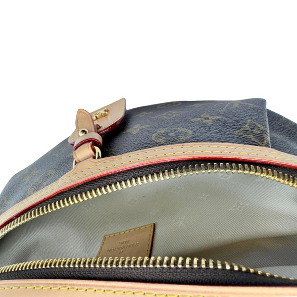 LOUIS VUITTON High Rise Monogram Canvas Bumbag Brown