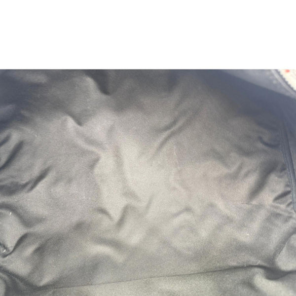 LOUIS VUITTON x Yayoi Kusama Keepall 50 Bandouliere Taurillon Monogram Travel Bag Black