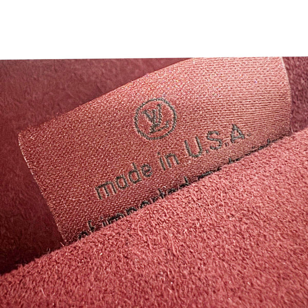 LOUIS VUITTON Flower Monogram Canvas Hobo Bag Brown