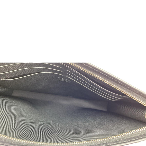 LOUIS VUITTON Toiletry 26 Graphite Pixel Canvas Pouch Blue