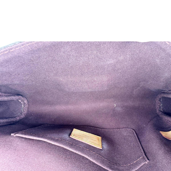 LOUIS VUITTON Favorite MM Monogram Canvas Shoulder Bag Brown