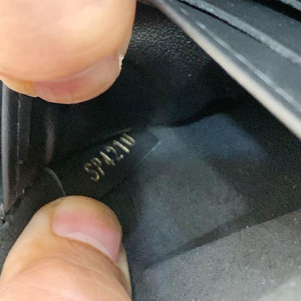 LOUIS VUITTON Dauphine Since 1854 Jacquard Chain Wallet Black