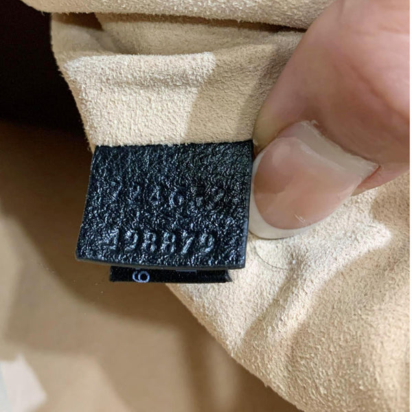 GUCCI Diana Bamboo Leather Bucket Bag Black 724652