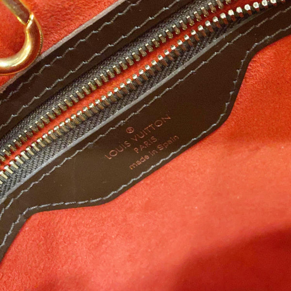 LOUIS VUITTON Hampstead MM Damier Ebene Shoulder Bag Brown